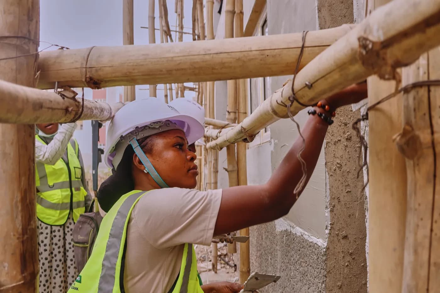 Female Nigerian Artisan working
